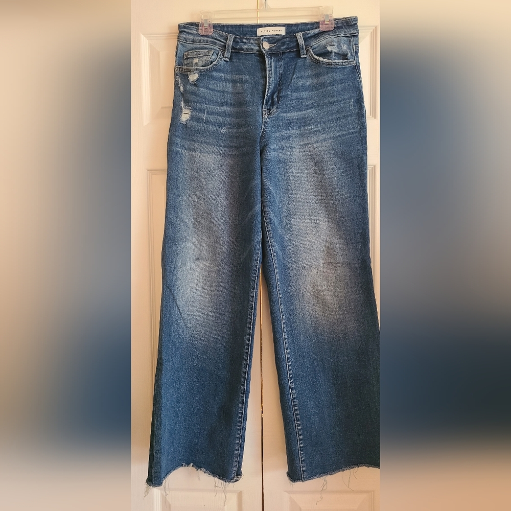 Flying Monkey Blue Flare Jeans